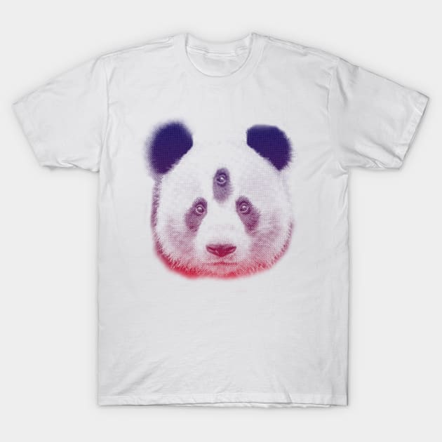 Oso panda FAce T-Shirt by Damian